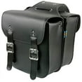 thumbnail image 1 of Retro Bicycle Rack Bag Leather Rear Bike Bags Robust Seatpost for Saddle Accessories,Black, 1 of 6