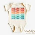 thumbnail image 1 of Retro Big Brother Baby Onesie, Brother Baby Bodysuit Cute Baby Onesie, BABY BODYSUIT LAT 4424, 1 of 3