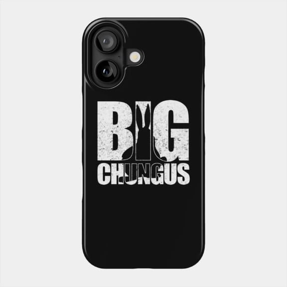 Retro Big Chungus Funny Vintage Video Game Meme Case for Apple iPhone 11 to 17