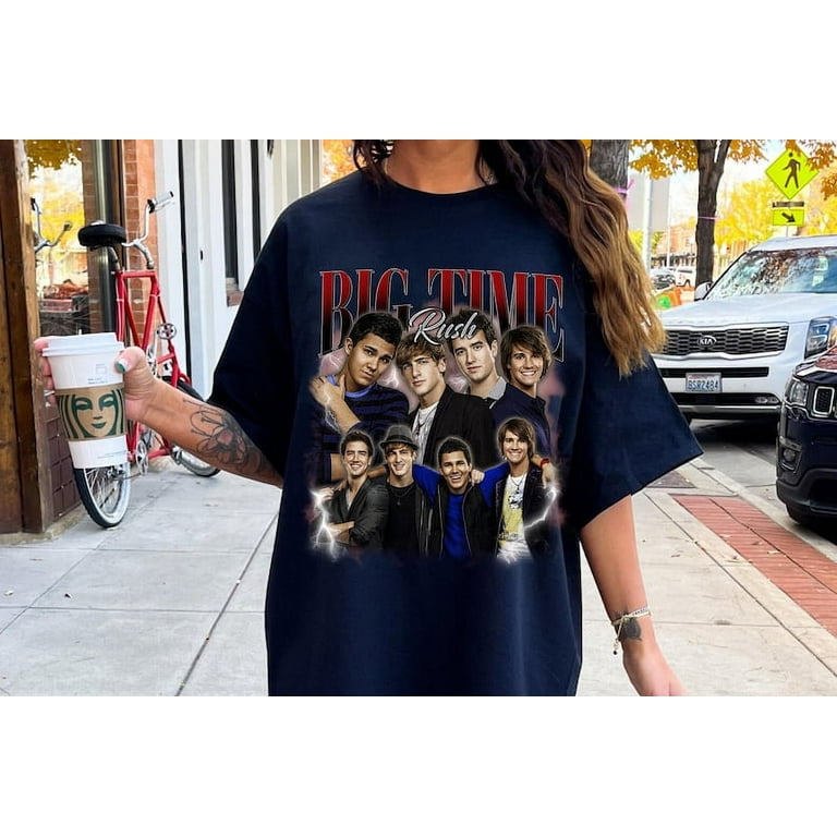 Retro Big Time Shirt Rush Tour Shirt Big Time Rush Crewneck Big Time Rush T shirt Big Time Rush Sweatshirt Big Time Rush Vintage Shirt Walmart