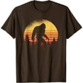 thumbnail image 1 of Retro Bigfoot Believer Silhouette Sasquatch Hide And Seek Unisex T-Shirt for Men Women Kids Toddler,Dark Chocolate Color,Size 3XL, 1 of 5