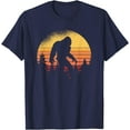 thumbnail image 1 of Retro Bigfoot Believer Silhouette Sasquatch Hide And Seek Unisex T-Shirt for Men Women Kids Toddler, 1 of 5