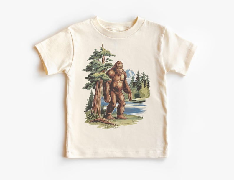 Vintage Bigfoot Sasquatch Baby Romper Jumpsuit - 100% Cotton, Snap Closure, Sizes 0-24 Months