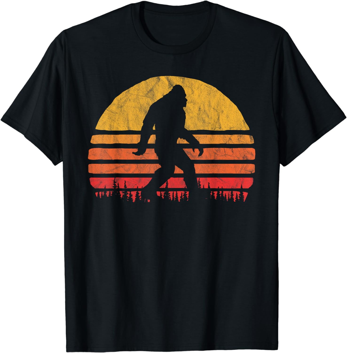 Retro Bigfoot Pop Art Design T-Shirt - Believe! main image 1