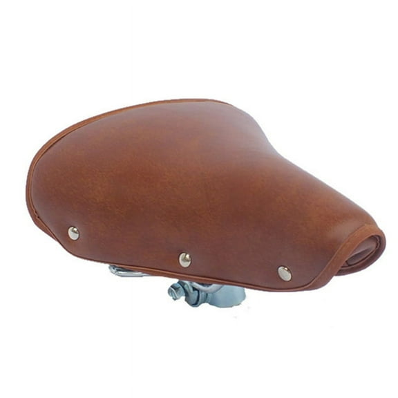 Retro Bike Saddle Soft Leather Bicycle Saddle Women Men for Vintage Handmade City Commuter Electric E-Bikes Parts
