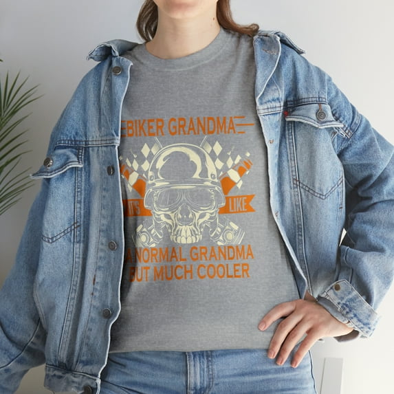 Retro Biker Grandma Motorcycle Mother's Day T-Shirt