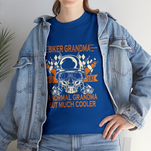 Retro Biker Grandma Motorcycle Mother's Day T-Shirt