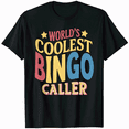 thumbnail image 1 of Retro Bingo Caller Champion T-Shirt Men Women Unisex Funny Game Tee, 1 of 7
