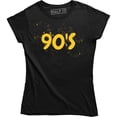 thumbnail image 1 of Retro Birthday Made In The 90's Party Stylised Celebration Womens T-Shirt, 1 of 4