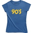 thumbnail image 1 of Retro Birthday Made In The 90's Party Stylised Celebration Womens T-Shirt, 1 of 4