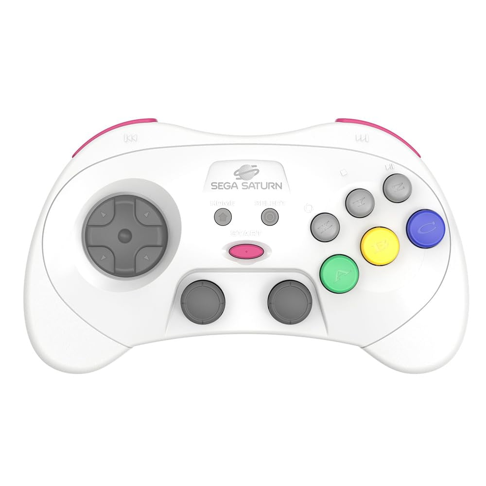 RetroBit SEGA Saturn® 2.4GHz Wireless Pro Controller for Sega Saturn