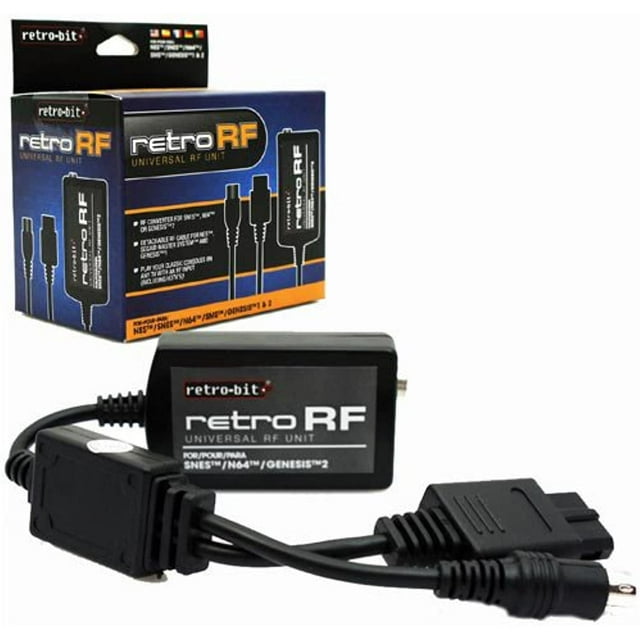RetroBit Universal Rf Switch Nes/Snes/Gen2/N64 System Nintendo 64