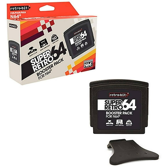 Retro-Bit rb-n64-0247 N64 Booster Pack
