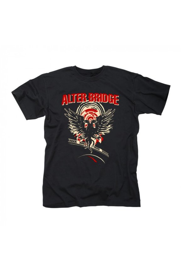 Retro Blackbird Alter Bridge Shirt Short Sleeve Black Unisex S-5XL