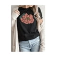 thumbnail image 1 of Retro Bloom Floral Graphic Tee T-Shirt PLUS, 1 of 6