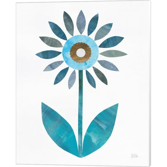 Retro Blooms III by Melissa Averinos, Canvas Wall Art, 16W x 20H