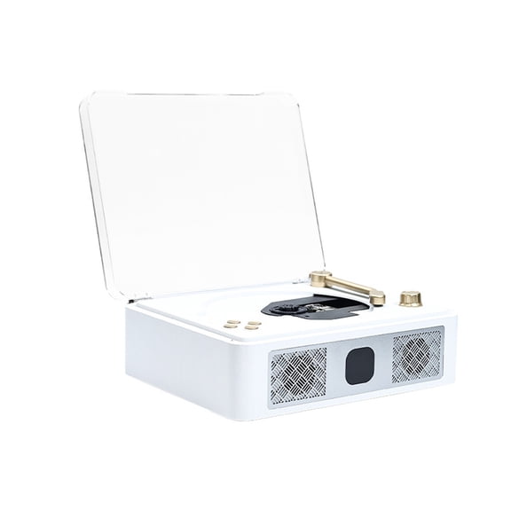Retro Bluetooth Gramophone CD Player High-Quality Sound Perfect Gift for Music and Vintage Fans ,Multi-Functional