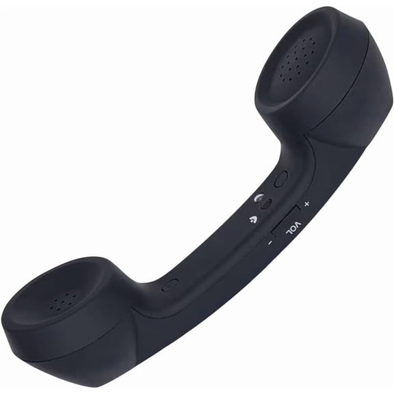 Retro Bluetooth Handset with Bluetooth 5.0, Wireless ,Radiation-Proof Comfortable Design for Clear Calls on Smartphones, Tablets and Laptops