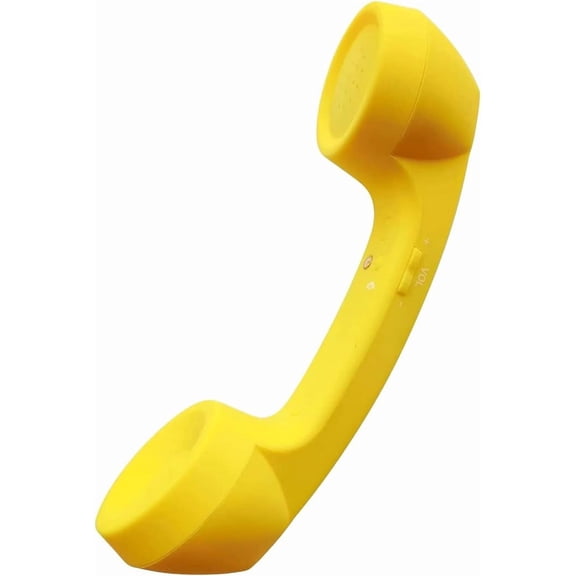Retro Bluetooth Handset with Bluetooth 5.0, Wireless ,Radiation-Proof Comfortable Design for Clear Calls on Smartphones, Tablets and Laptops