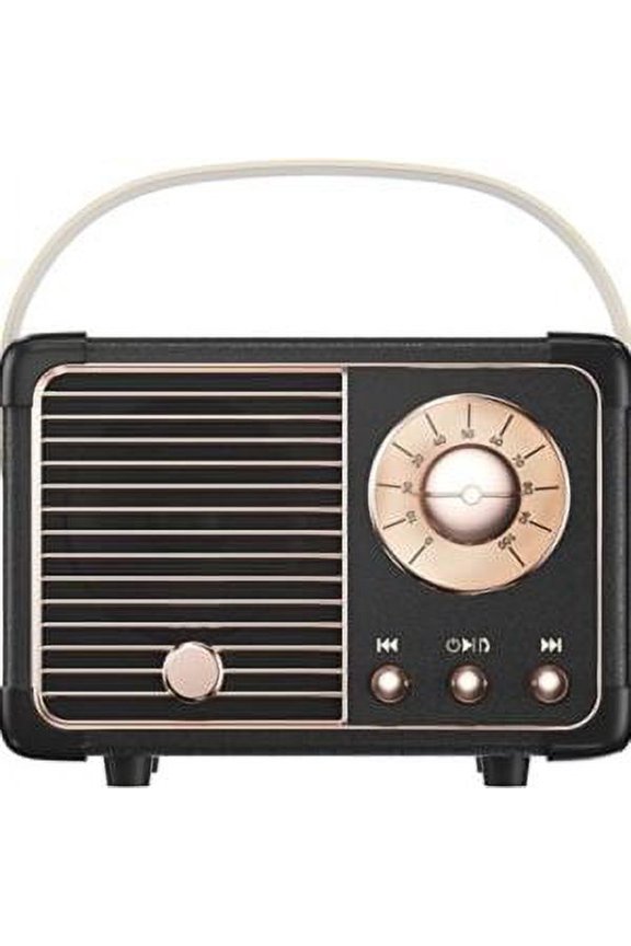 Retro Bluetooth Speaker Mini Wireless Speaker Outdoor Portable Bluetooth Speaker for iPhone Android Devices Tablets