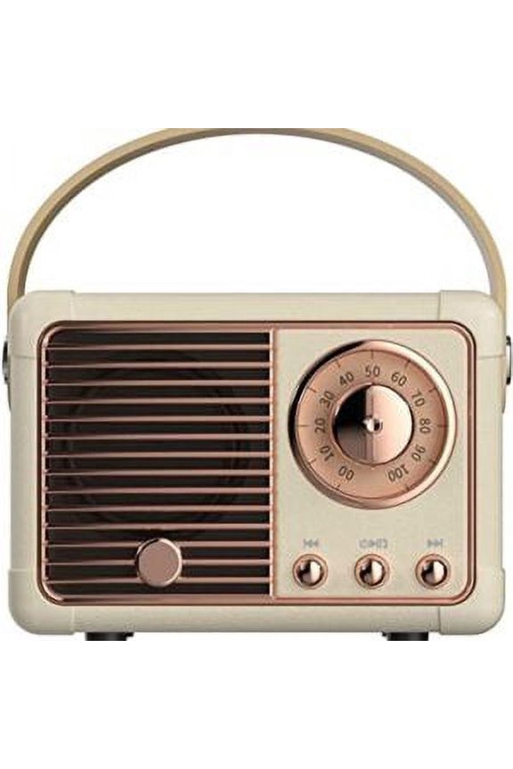 Retro Bluetooth Speaker Mini Wireless Speaker Outdoor Portable Bluetooth Speaker for iPhone Android Devices Tablets