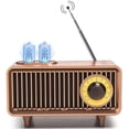 thumbnail image 1 of Retro Bluetooth Speaker, Portable FM Radio, Wireless Shortwave Radio with U Disk/TF Card/Aux Music Player Function, Retro Radio Speaker for Home, Office Decor, 1 of 7