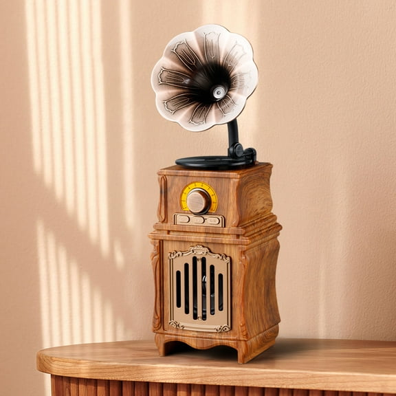 Retro Bluetooth Speaker Small Radio Computer Card U Disk Mini Birthday Gift Home Subwoofer Audio