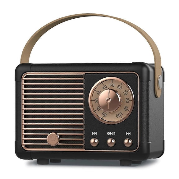 Retro Bluetooth Speaker, Small Wireless Bluetooth Speaker