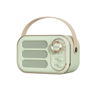 Retro Bluetooth Speaker - Vintage Portable Wireless Speaker with Loud Volume, Perfect for Home and Outdoor