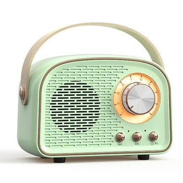 Retro Bluetooth Speaker,Wireless Vintage Speaker,Outdoors Wireless Portable Bluetooth Speaker Cccanaooolceie