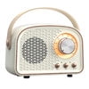 Retro Bluetooth Speakers Wireless Vintage Speaker Outdoors Wireless Portable Bluetooth Speaker Supports TWS Pairing/U-Disk/TF Card/AUX for Home Travel Outdoor