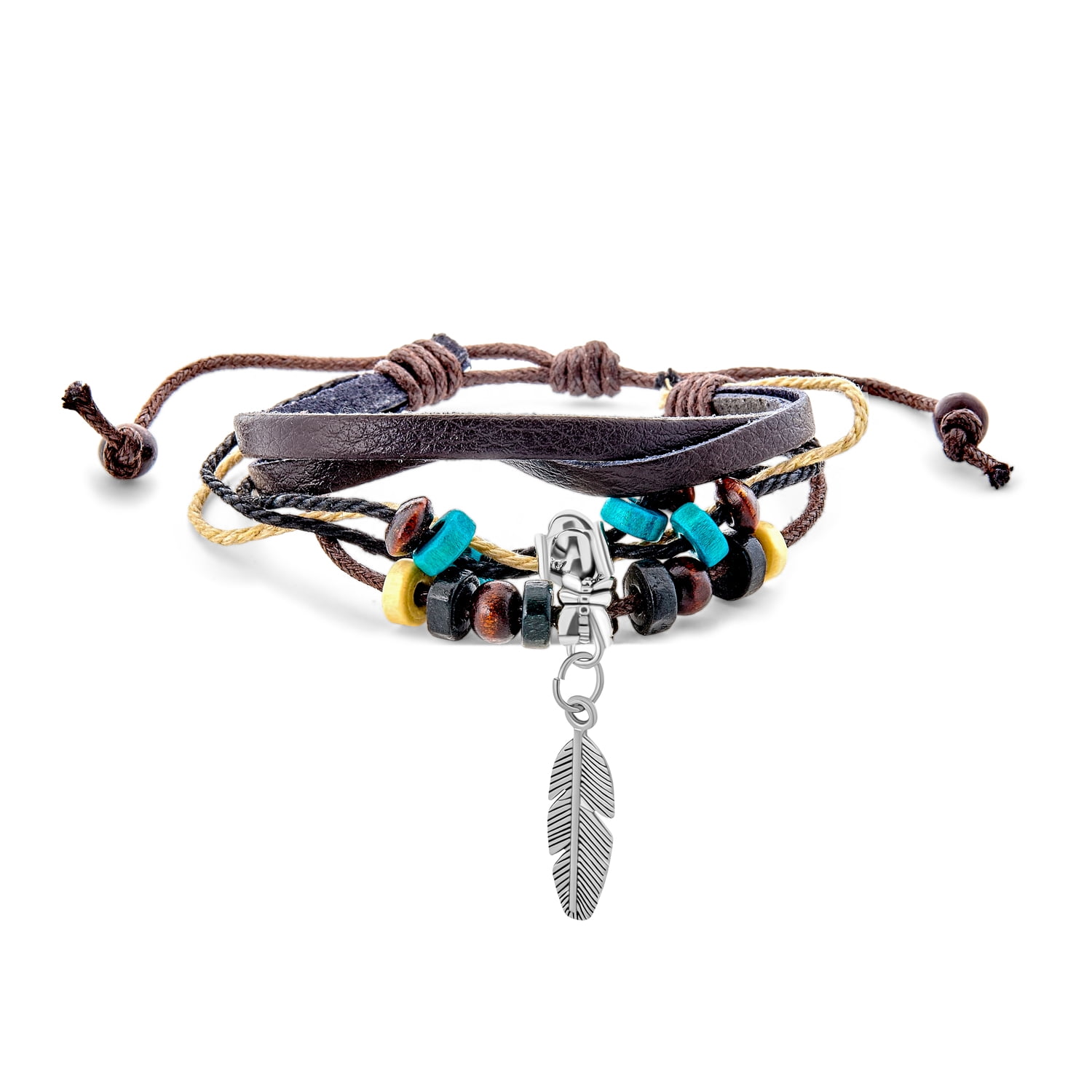 Leather bolo best sale bracelet