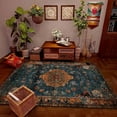 thumbnail image 1 of Retro Bohemian carpets for living room European Boho Decor Carpet Room Bedroom Bedside Rug Home Soft Door Mat Anti-slip ковер, 1 of 5