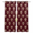 thumbnail image 1 of Retro Boho Blackout Curtains for Bedroom Living Room Darkening Curtains 84 Inch Length 2 Panels Set Vintage Ethnic Tribe Abstract Art Window Curtain Insulated Window Treatment Grommet Drapes 52"x84", 1 of 9