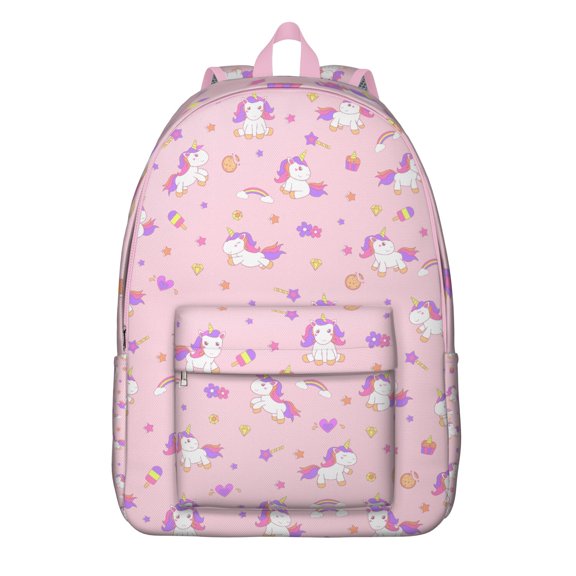 Retro Boho Elephant Backpack, Lightweight School Bag with Mandala Floral and Tribal Ethnic Pattern for Everyday Use
