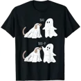 thumbnail image 1 of Retro Boo Boop Ghost Dog T Shirt Size S-5XL, 1 of 5