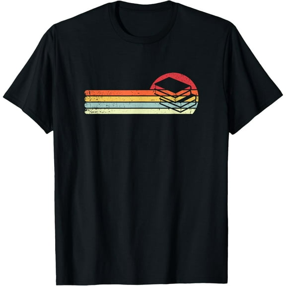 Retro Book Reading Shirt Women Men Kids Readers Book Lovers T-ShirtMen and women, Black T-shirt, size: Extra large