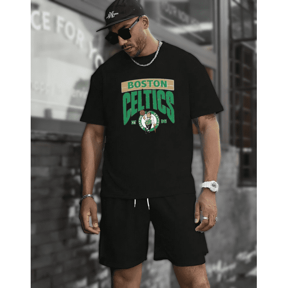 Retro Boston Inspired Sports Bold Lettering Vintage Graphic Artwork Unisex T-Shirt up to size 5XL