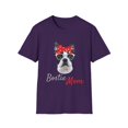 thumbnail image 1 of Retro Boston Terrier Dog Owner Gift	Vintage Funny Bostie Mom Cool Mama Graphic Men Women Unisex Softstyle T-Shirt, 1 of 4