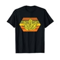 thumbnail image 1 of Retro Botanical Autumn Leaves Thanksgiving Nature Leaf Fall Black T-Shirt, 1 of 5