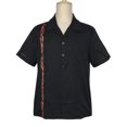 thumbnail image 1 of Retro Bowling Shirts Cotton Black, 1 of 6