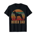 thumbnail image 1 of Retro Boxer Dad Gift Dog Owner Pet Boxer Father T-Shirt, 1 of 5