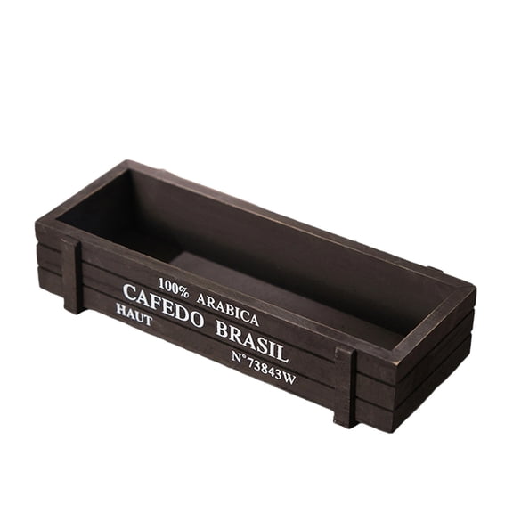 Retro Boxes Crates Tools Sundries Storage Case Multifunction Wooden Holder for Indoor Plant Flower Retro Planter