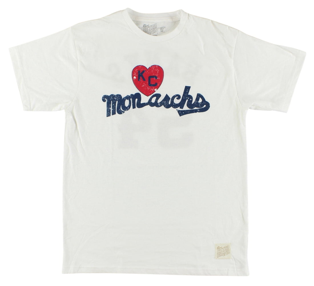 Retro Brand Mens Mlb Players Association Ernie Banks T Shirt White M,  Color: White/Navy Blue/Red 