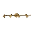 Retro Brass Multi-Head Wall Lamp Adjustable Art & Makeup Light ...