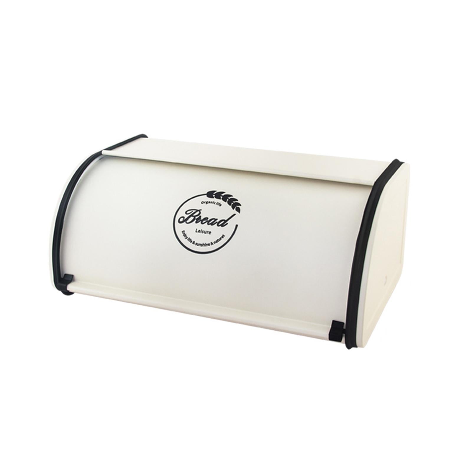 Retro Bread Box Iron Large Capacity Ornament Durable with Lid Dustproof