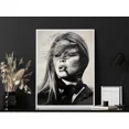 thumbnail image 1 of Retro Brigitte Bardot Poster Trendy Fashion Wall Art Print Art Home Decor Vintage Gift Living Room Dercor Wall Art Birthday Gift, 1 of 3