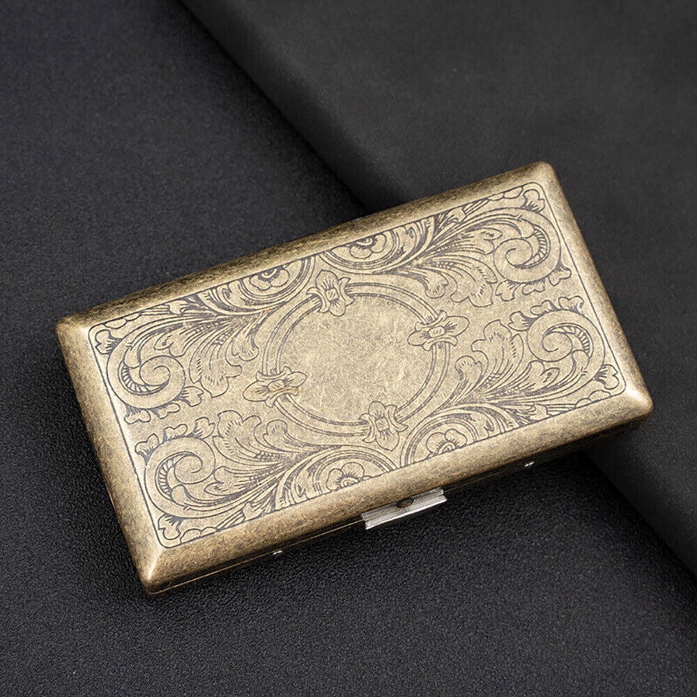 vetements cigarette case Vetements Metal Monogram Cigarette Case Bag In Grey - 33% Off