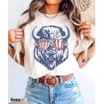 thumbnail image 1 of Retro Buffalo Football T-Shirt, Vintage Game Day Graphic, Sports Fan Style, 1 of 4