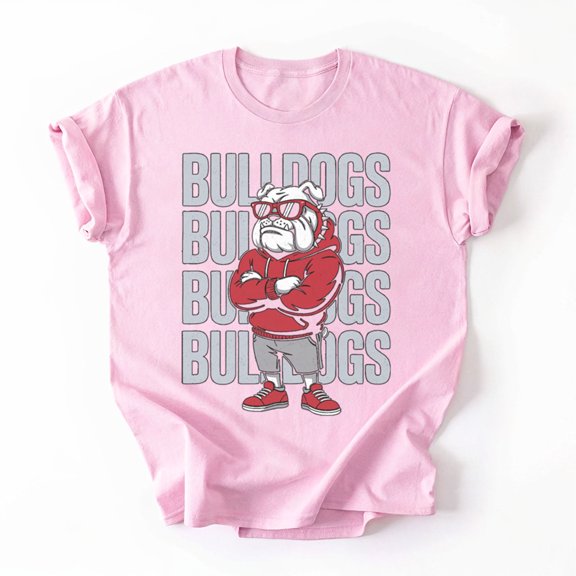 Retro Bulldogs Gift for Men Women Boys Girls Kids T-Shirt, Multicolors, Size S-5XL